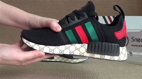 gucci nmd fake|how to detect gucci shoes.